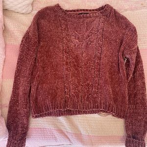 Maroon Knit Sweater-BRAND NEW! NEVER WORN!